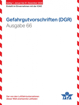 IATA Gefahrgutvorschriften Buch 2025 - für den Luftverkehr